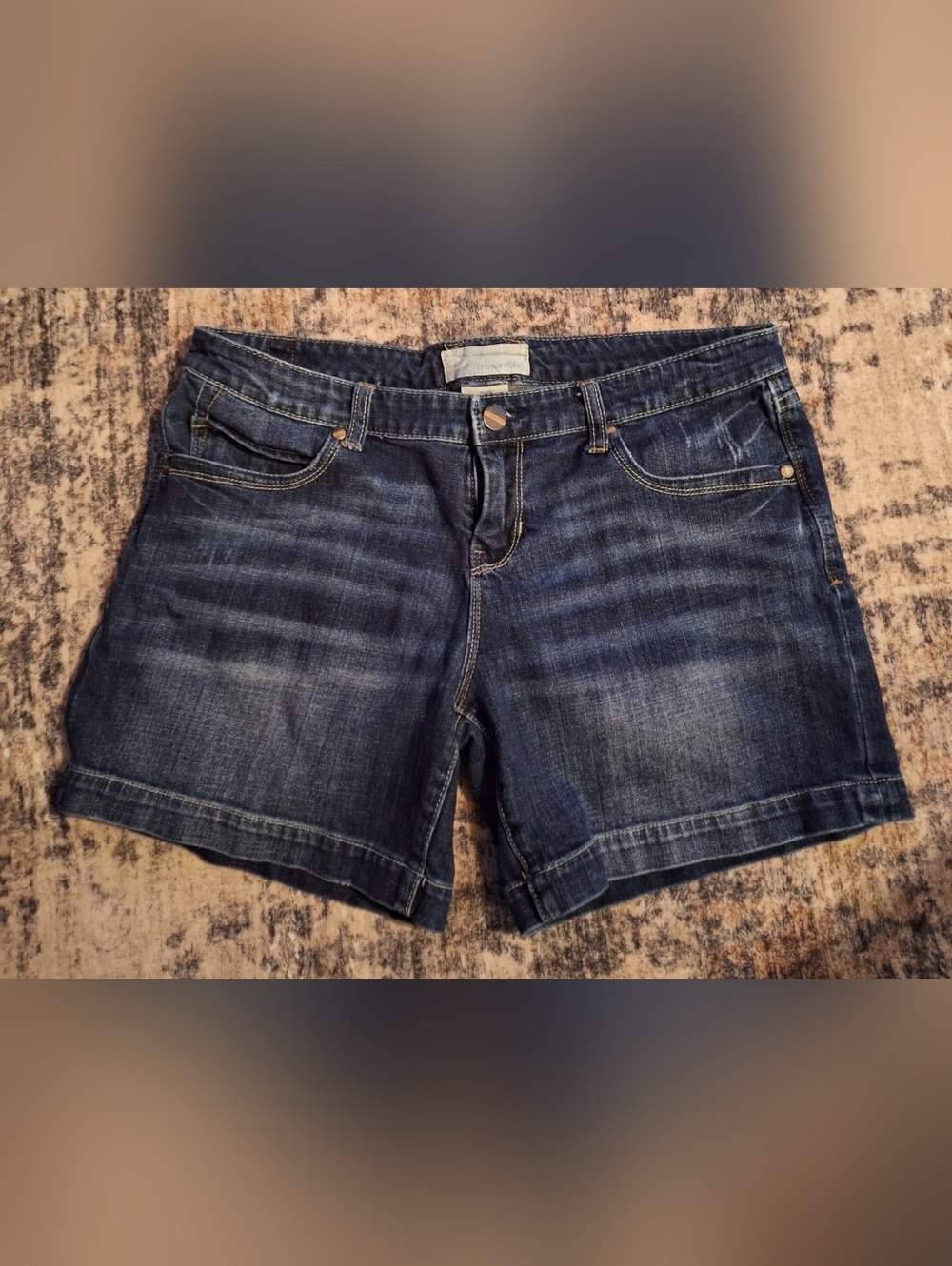 Maurices Denim Jean Shorts. Sz 11/12